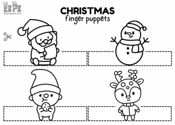 8 Printable Christmas Rings Craft - Fun and Festive DIY Activity for Kids